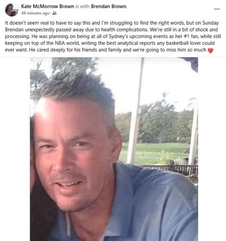 Brendan Brown Obituary, Funeral Wisconsin,