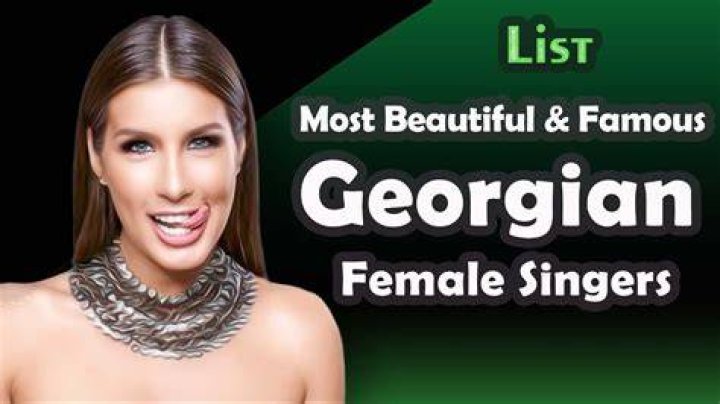 Famous Georgian Female Singers