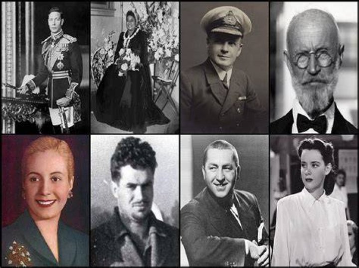Famous People Who Died in 1952