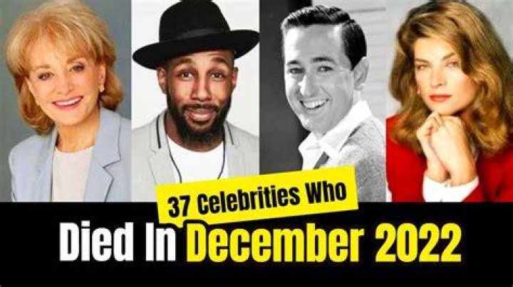 Famous People Who Died on December 25