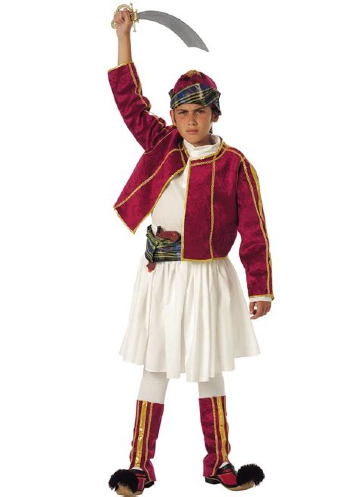 Greek Costume Athanasios Diakos — Blessed Celebration
