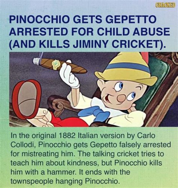 How did Pinocchio kills Jiminy Cricket? – Celebrity