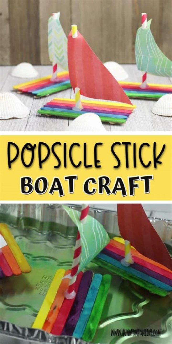 How do you make a Moana boat out of Popsicle sticks? – Celebrity