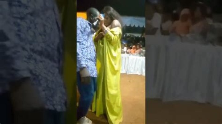 Kasoa Prophetess caught on camera breastfeeding church members in Church