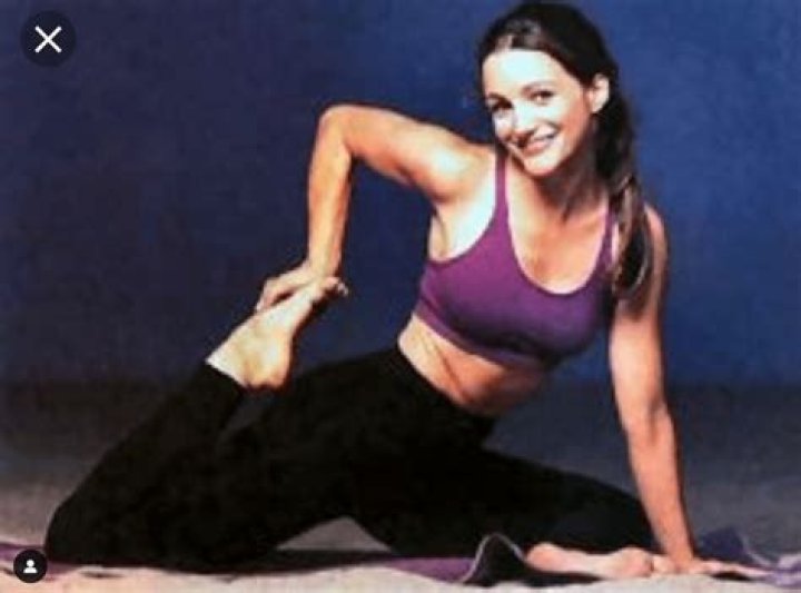 Kristin Davis in Workout Gear on Trampoline Says “Does This Count As a Work Out?”