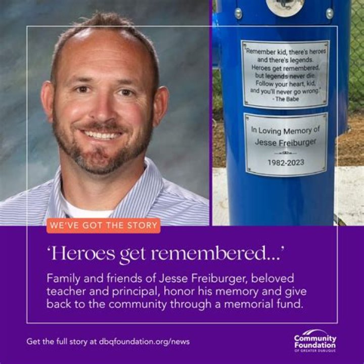 Marshall Elementary School, Principal Jesse Freiburger Obituary