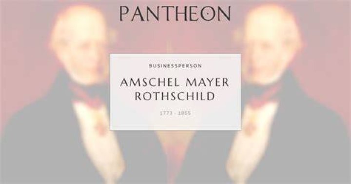 Mayer Amschel Rothschild Biography - Facts, Childhood, Family Life & Achievements of German Banker