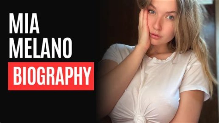 Mia Melano Wiki, Height, Weight, Net Worth, Boyfriend & More