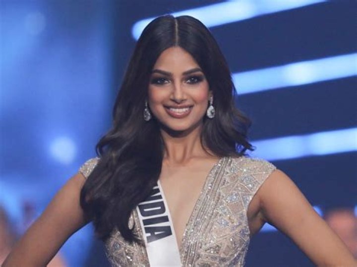 Miss Universe Harnaaz Sandhu in Bathing Suit Wins the Crown — Celebwell
