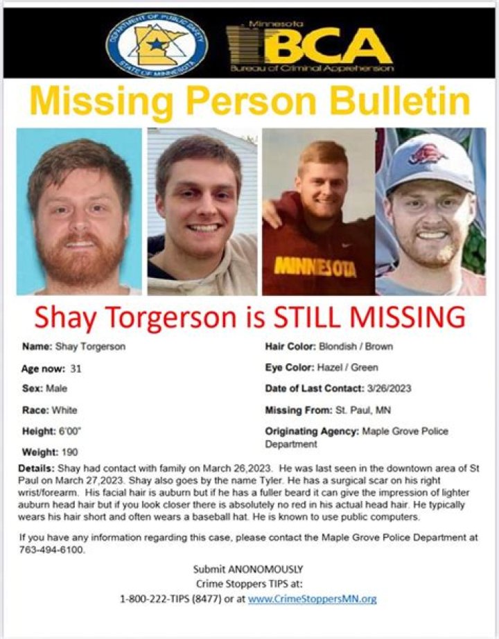 Missing Shay Torgerson Found Dead, Died By Suicide