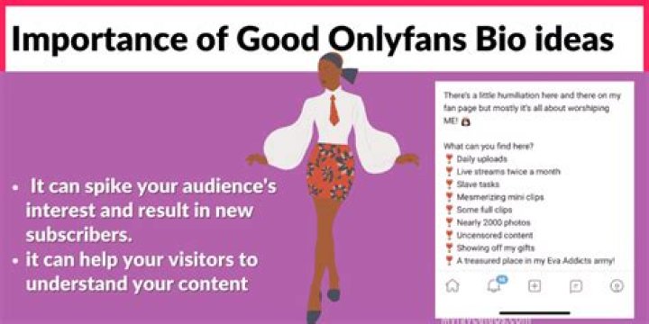 Onlyfans Bio Ideas and Examples [ Latest ]