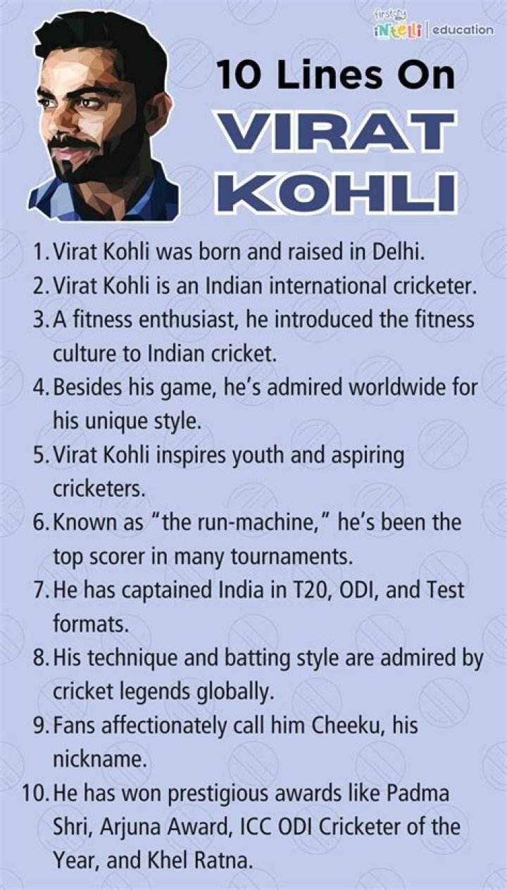 Virat Kohli Biography - Facts, Childhood, Family Life & Achievements