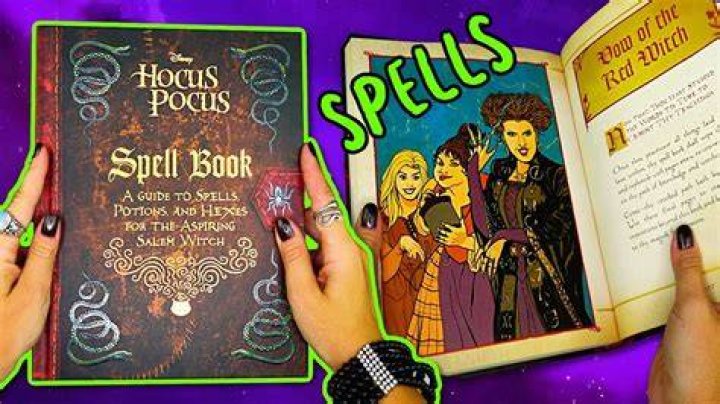 What is the spell book in Hocus Pocus made of? – Celebrity